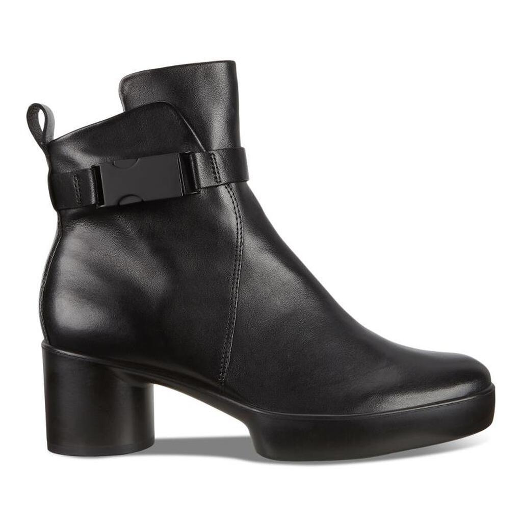 Ecco Shape Sculpted Motion 35 Mid-Cut Womens Ankle Boots In Black Sale - India CDK-931876